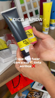 Na hora de misturar cores quentes, alguns detalhes fazem toda a diferença! Salva essas dicas pra não errar na pintura. 💛🖌️