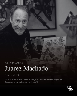 Juarez Machado deixa um legado que ultrapassa telas, traços e cores. Sua obra, marcada por personalidade, sensibilidade, humor e uma maneira única de enxergar o mundo, conquistou gerações e levou a arte catarinense para muito além de suas fronteiras.

Mais do que um artista, Juarez foi um contador de histórias. Em cada desenho, pintura e criação, havia um pouco de sua essência, de seu olhar e de sua forma singular de transformar o cotidiano em arte.

Sua partida deixa uma grande saudade, mas também a certeza de que artistas como ele não partem por completo. Permanecem em suas obras, nas memórias que construíram e em todos aqueles que tiveram a oportunidade de conhecer e admirar seu trabalho.

Hoje, fica nossa gratidão por tudo o que Juarez Machado representou para a arte, para Santa Catarina e para a cultura brasileira.

Que sua arte continue falando por ele, atravessando o tempo e inspirando novas gerações.

Descanse em paz, mestre. Seu legado é eterno. 🖤🎨